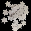 Pentagram White DIY Wood Chip Painted Safe Home Decor Laser Cutting 2mm Thick Freestanding Customized Shape