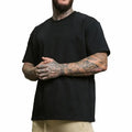 Factory's 280 Gsm 100% Cotton Oversized Plus Size T-Shirt Custom Graphic Plain Solid Jersey for Men Heavy Custom Graphic Design
