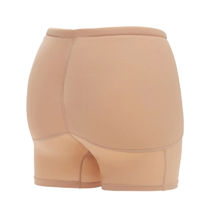 Women's Everyday Style Bum Pads Panties Buttocks Lifting Padded False Buttocks Safe Body Shaper Shorts for Control and Comfort