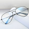 Teenyoun Factory Wholesale Metal Frame Glasses for Men Blue Light Blocking Eyeglasses Round Optical Computer Eyewear 3025