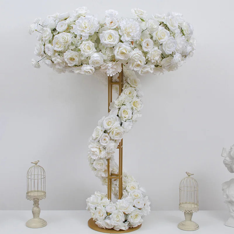 New Design Wedding Table Centerpiece  Flowers Runner  Decor  Garland for Table Centerpiece