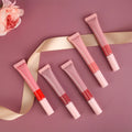 Lip Makeup Nude Lip Velvet Matte Gloss Private Label 10 Colors Squeeze with Brush Lip Cream