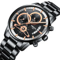 Customize Logo NIBOSI 2309-1 Luminous Calendar Wristwatch Watch Men Relogio Masculino Date Watch Quartz