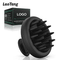 Pure Silicone Hair Scalp Massager Shampoo Brush Shower Head Scrubber Cleanser Cushion Vent Design for Hair Growth Dandruff