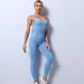 FLW One Piece Fitness Gym Jumpsuits Exercise Workout Yoga Set Women's Yoga Wear Jumpsuit