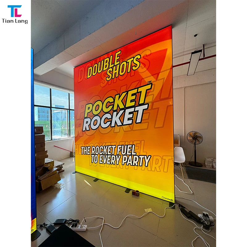 Wholesale Trade Show Equipment Light Box Display Stand for Exhibitions and Trade Shows