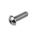 M5x10mm Titanium Alloy Button Head T25 Torx Screws Bolts Head Brake Bolts Screws Fastener for Bike Bicycle