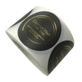 Customized Adhesive Printing Labels Perfume Packaging Sticker Label