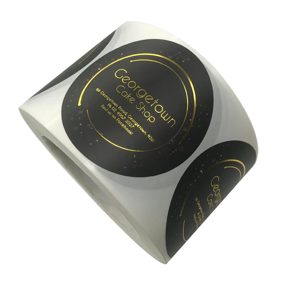 Customized Adhesive Printing Labels Perfume Packaging Sticker Label