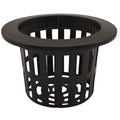 3 Inch Hydroponics Plastic Black/Transparent Mesh Net Pot Cup