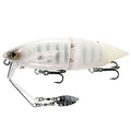 Segmented Jointed Fishing Lure 0.5m-1.5m Depth Minnow Fishing Glide Bait Removable Fish Tail JerkBaits