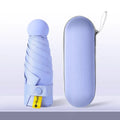 Chinese OEM Fashion Small Windproof Rainproof Uv-Proof 5 Folding Mini Capsule Umbrella Pocket