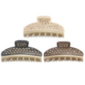 Jinhe Best Seller Boutique Accessories Vendome Large Size Hair Claw Clips Full Rhinestone France Acetate Hair Claw