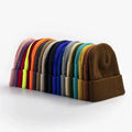 Custom Winter Skull Cap Beanie 3D Embroidery Fashionable Plain Knitted Hat Acrylic Unisex Adults Manufacturer Letter Pattern