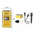 Waterproof Ipx6 Rechargeable Men Shaving Machine Kemei KM TX8 Professional Electric Foil Shaver for Bald and Beard