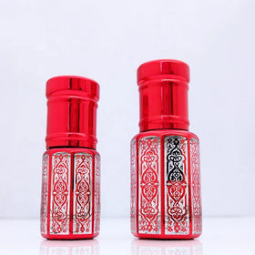 WL Empty Perfume Bottles Oud Essential Oil 3ml 6ml 12ml New Glass Roller Bottle