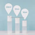 AS Spot Plastic Emulsion Vacuum Bottle Portable Isolation Cream Bottling Press Pump Vacuum Bottle Travel Distribution Bottle