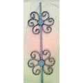 Wrought Iron Components Elements Concrete Baluster  for Staircase Railing Handrail Balustrade Balcony Gate Fence Parts