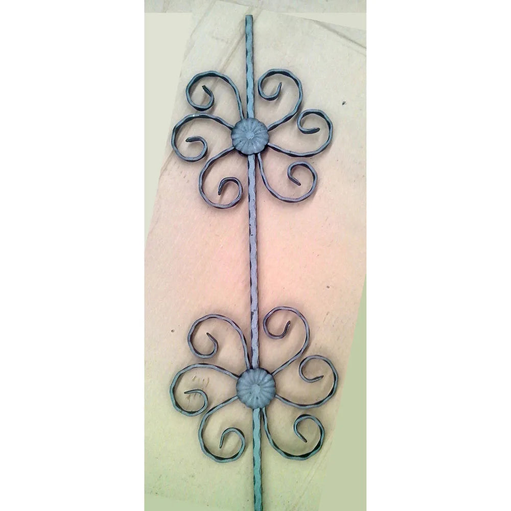 Wrought Iron Components Elements Concrete Baluster  for Staircase Railing Handrail Balustrade Balcony Gate Fence Parts
