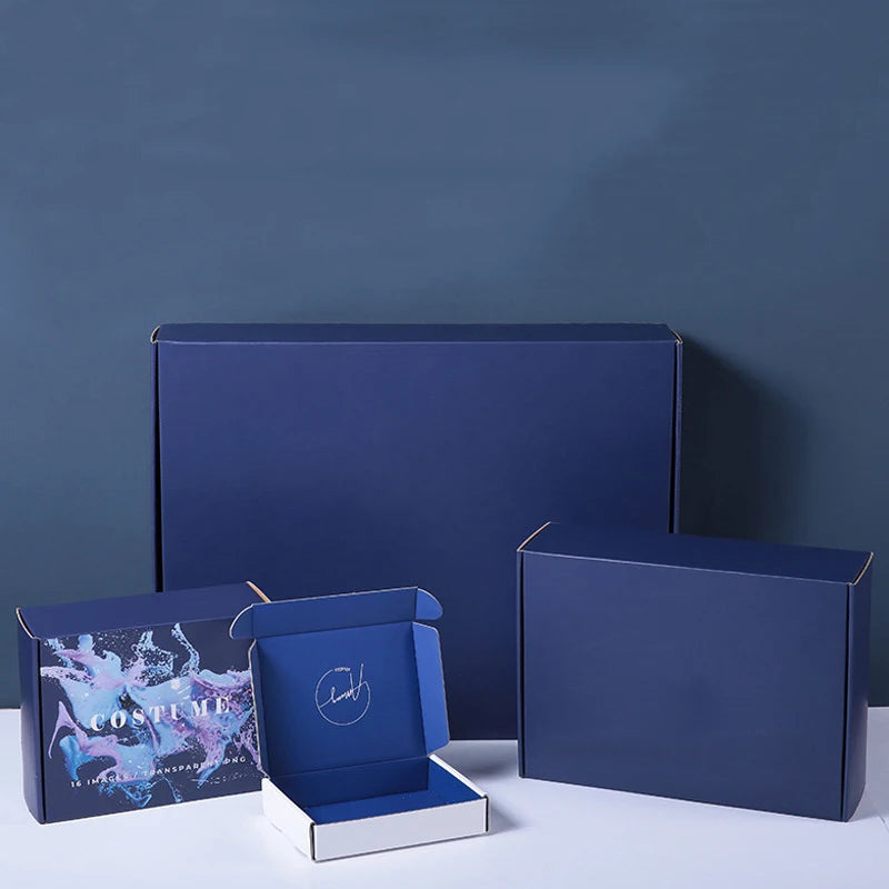 OMT CustomLuxury E Flute Corrugated Paper Folders Packaging Boite Bijoux Cadeau Pink Shipping Carton Mailer Recycled Materials