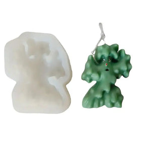 HY Cute Little Monster Silicone Candles Mold for Candle Making Gifts Craft Supplies Home Decor