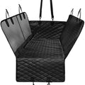 Waterproof Pet Cover with Visual Mesh for SUV Trucks & Cars Best Back Seat Dog Cover Protector for Dog Car Seat Cover
