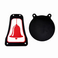 Hockey Puck Practice Shooting Target Bell Ice Hockey Puck Control Training EquipmentCarbon Steel Metal