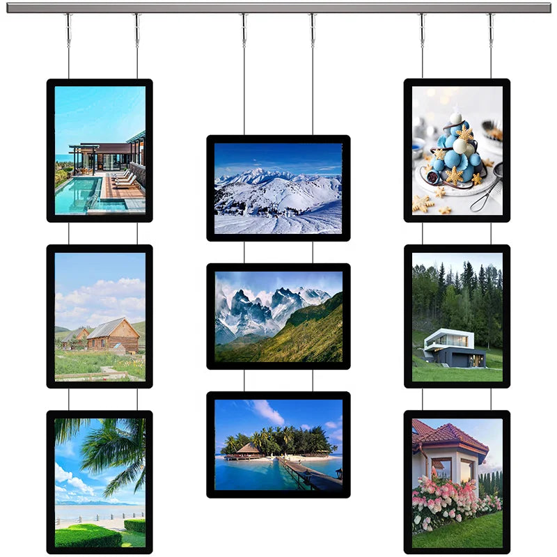 Professional Advertising A1 A2 A3 A4  Acrylic Light Box Photo Frame Menu Board Led Light Box Sign