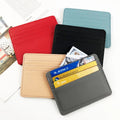 2024 Custom Logo Factory Wholesale PU Leather Credit Card Holder Case Premium Portable Mini Card Holder
