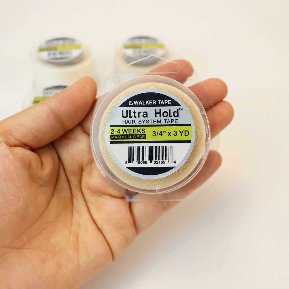 3YD Waterproof Double Sided Transparent Walker Tape Invisible Lace Wig Glue Super Hold Matte