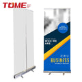 Outdoor Exhibition Flex Banner Roll Plastic Feet Solid Aluminum Pull up Banner Stands