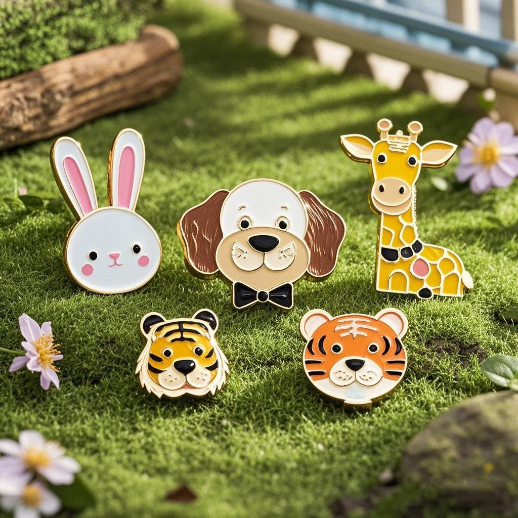 Hongdebo Manufacturer Custom Logo High Quality 3D Brand Logo Gold Silver 3D Badges Metal Emblem Label  Enamel Pins for Hats