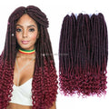 Straight Goddess Locs Crochet Hair Faux Locs Crochet Hair Extensions Crochet Goddess Faux Locs