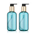 8oz 250ml Frosted SKIN CARE PET Refillable Empty Lotion Bottle Soap Dispenser Plastic Shampoo Container Pump Bottle