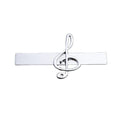 Wholesale Music Gifts Bow Tie Clip Metal Logo Brooches