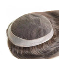 AU Wholesale Good Quality Remy Hair Toupee Full Breathable Lace Poly Human Hair Women Full Head Topper
