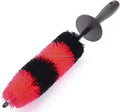 Master Wheel Tire Brush with Long Soft Bristles Easy-Reach Rim Detailing Brush for Car Wheels Tires  Motorcycles