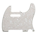 Vintage White Pearloid Plastic TL Guitar Pickguard US Standard Neck Pickup Route for TLP08 Model 8 Holes for Electric Guitar