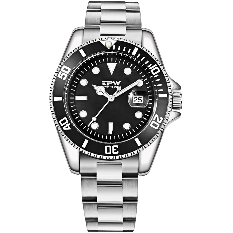 Waterproof Quartz Branded Watch Luxury Stainless Steel Custom Fashion Mens Personalized Watch Montre Pour Homme