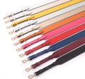 Meetee B-S598 New Cowhide Cross Pattern Versatile Double-sided Adjustable Replacement Wide Shoulder Strap