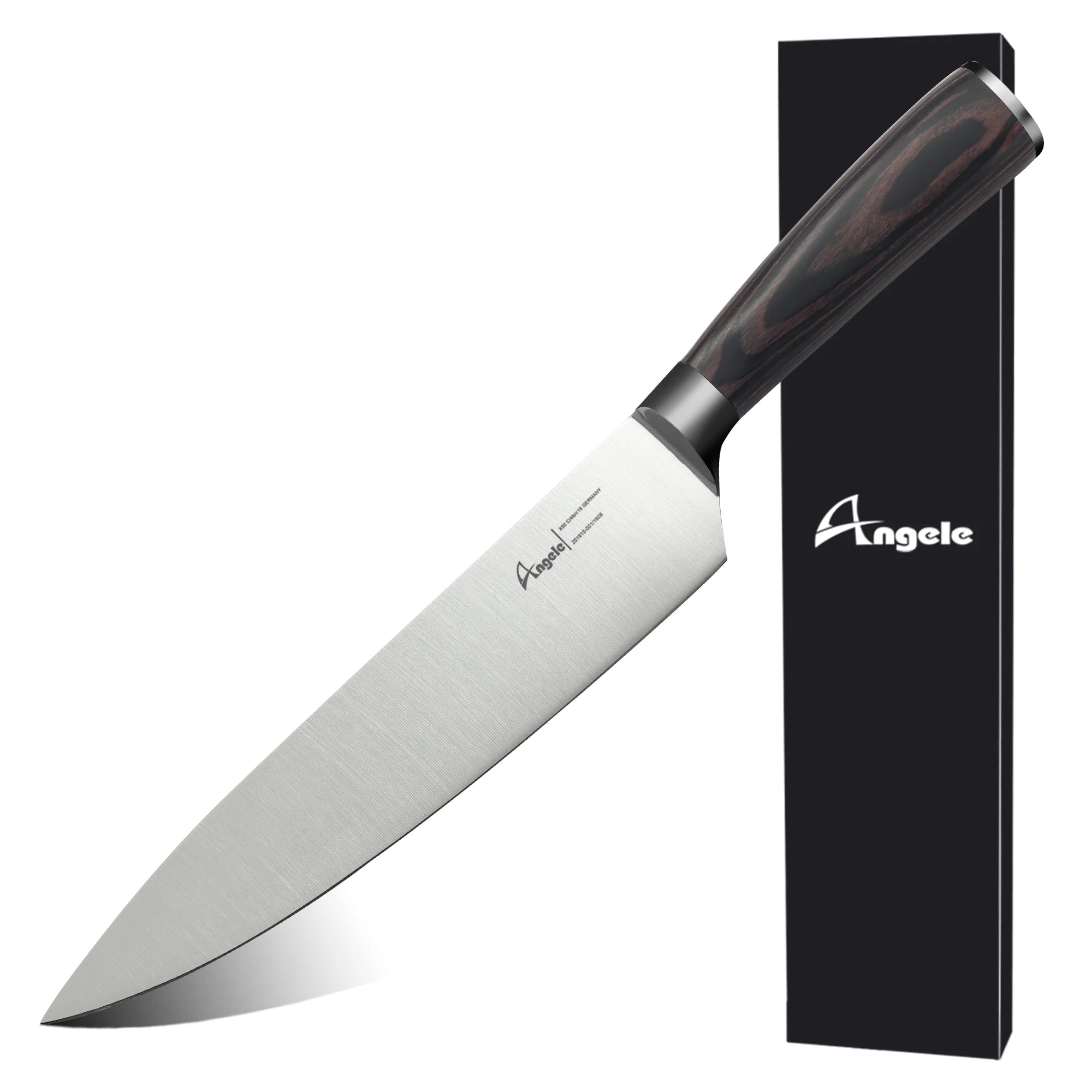 Angele Stainless Steel 5CR15mov Chef Knife Kitchen Knives with Package Box