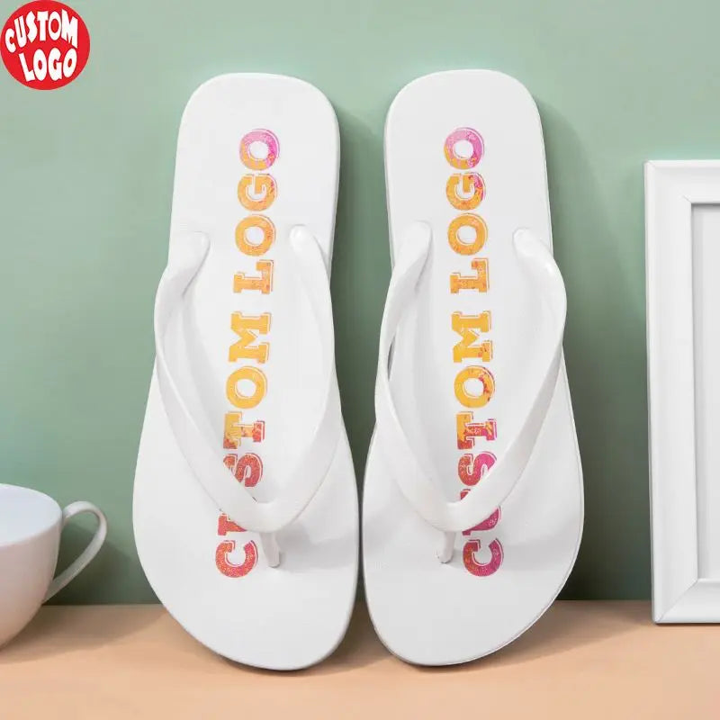 Customized Logo Outdoor Summer Slippers Summer Slippers for Men Flip Flop