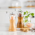 Household Manual Durable Grinder Mill Kitchen Tool Classic Hand Held Wood Pepper Grinder Table Salt Grinder Mill