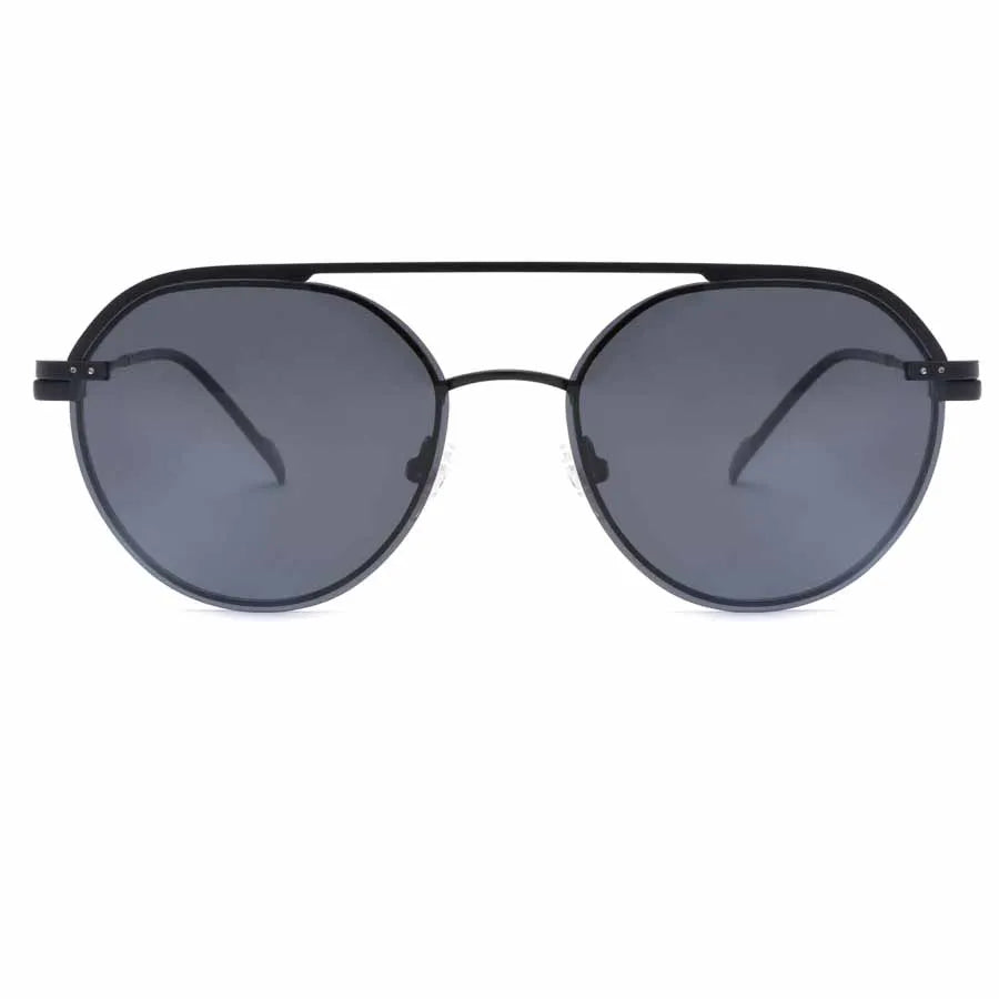 RY1026  Hot Sales Ready Stock Round Metal  Frames Glasses with Sunglasses Polarized Magnetic Clip on Sunglasses