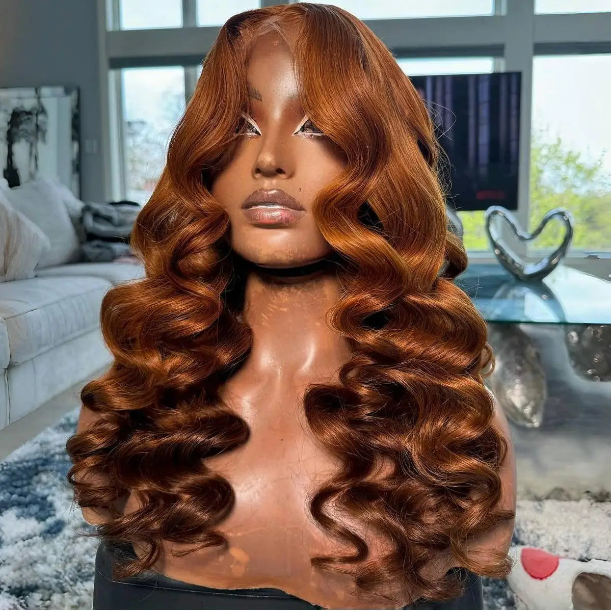 Wigs for Women Honey Brown Natural Black 13*6 hd Loose Wave Lace Front Wig Brazilian 13*4 Remy Hair HD Lace Frontal Human Hair