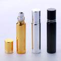 Mini 10ml UV Essential Oil Roller Bottle round Glass Ball Roll-on Perfume Container
