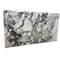 Violet Calacatta White Marble Products with Purple Veins Honed Surface Modern Design for Villa Use Waterproof & Customized