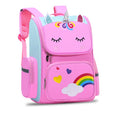 Wholesale Girl School Backpack Large Capacity Waterproof Unicorn Print Zipper Closure Made Polyester Lining for Primary Students