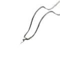 18K Gold Plated Stainless Steel Breathing Necklace Link Chain Trendy Whistle Collar Jewelry for Anxiety Relief for Weddings