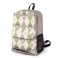 Trendy Backpack Custom Cartoon Graphic Printed Padded Fabric Rucksack with Zipper Heavy Duty Travel Laptop Bag Case